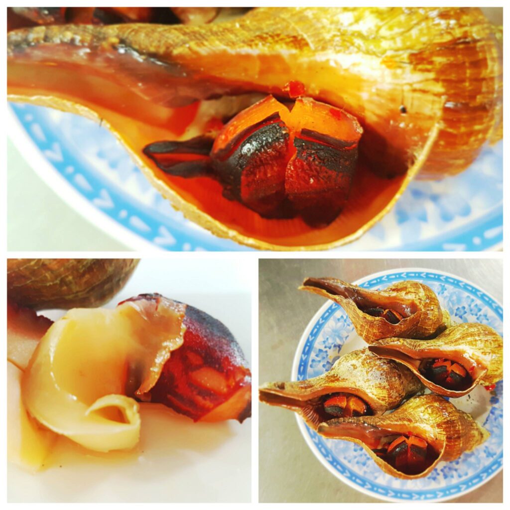 เมนูหอยร้านอ๊อกด่าว โฮจิมินห์ เวียตนาม