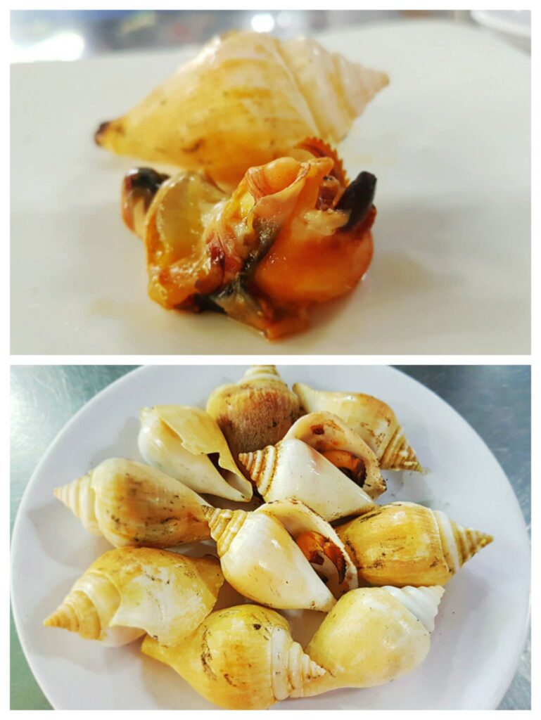 เมนูหอยร้านอ๊อกด่าว โฮจิมินห์ เวียตนาม